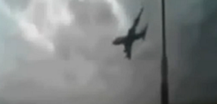 فيديو: لحظة تحطم الطائرة الروسية في سيناء